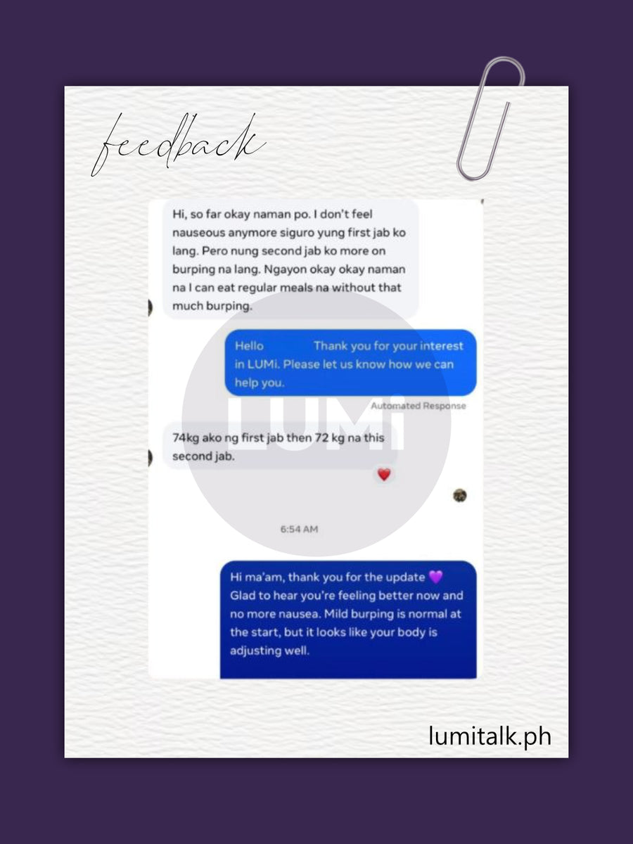 Patient feedback